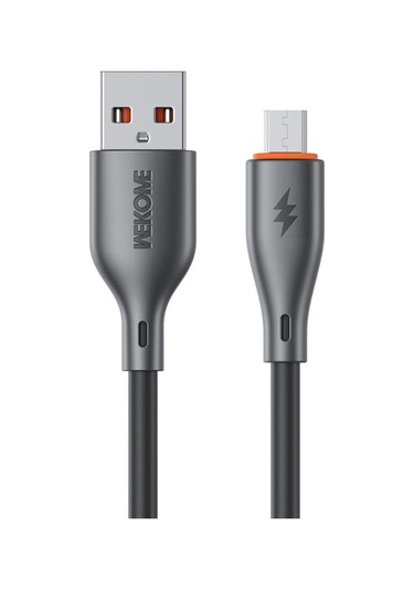 Wk Wdc-116m 12w Usb Micro Usb Hızlı Şarj Veri Kablosu, Uzunluk: 1m Siyah