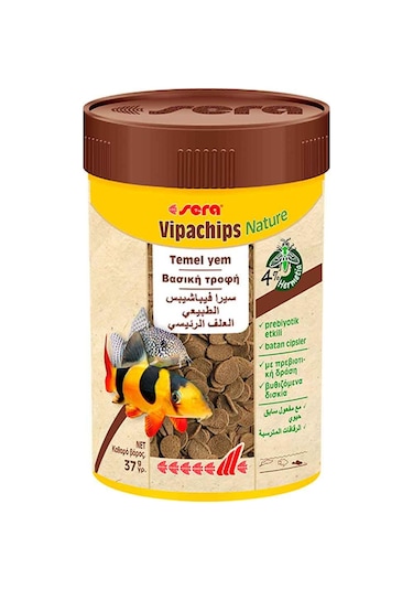 Sera Vipachips Nature Tablet 100 ML