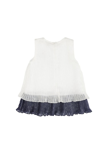 Best Kids Kız Bebek Pilili Elbise 001