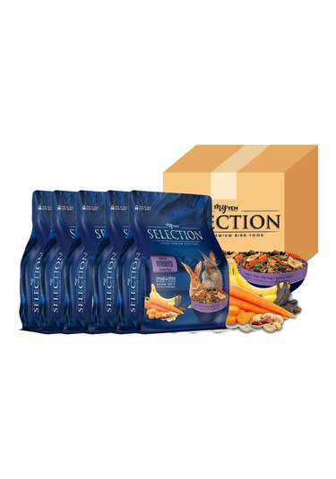 Myyem Selection Kuru Sebze Ve Meyveli Takviyeli Rabbit Tavşan Yem