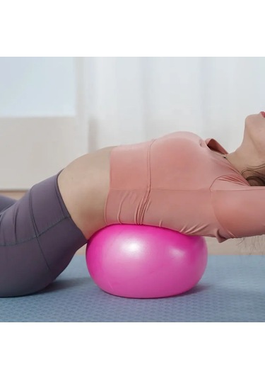 25 Cm Dura-strong Mini Pilates Yoga Egzersiz Topu Pipetli - Ş...