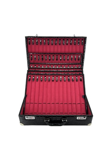 Kuyumcu Tespih Takı Taşıma Ve Saklama Çantası 85'li Siyah