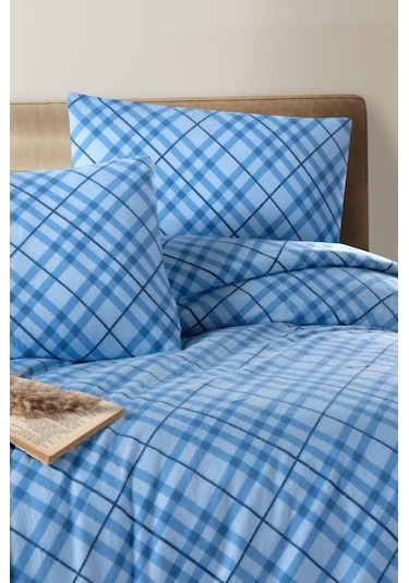 Mulberry Bred Pazen Flanel Kışlık Tek Kişilik Nevresim Takımı