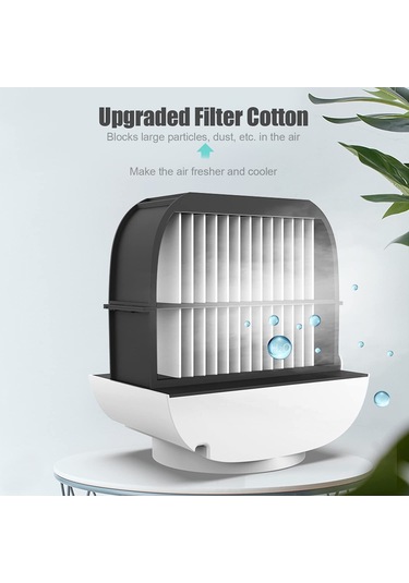Jialan Masaüstü Hava Soğutucu Klima Fanı Küçük Kişisel Usb