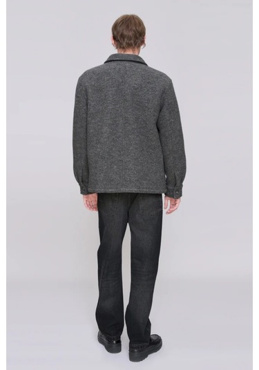 A.p.c Emile Heather Lüks Italyan Yün Gömlek - Ceket Gri