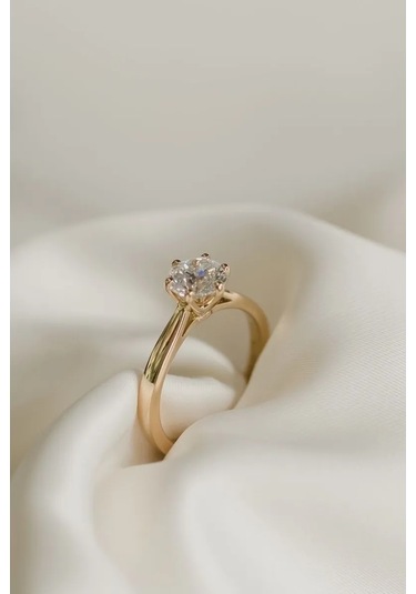 Xuping Taşlı Kadın Yüzüğü - Medikal Alaşım - Altın Kaplam 179717274 Diğer