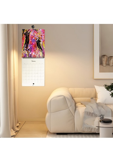 Kedi Resimli Duvar Takvimi Ortaçağ Kedi Resimleri Duvar Takvimi