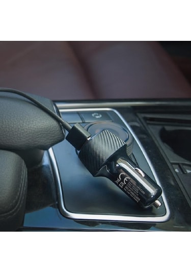 Linktech Çift Usb Safe 2.4A 12W Araç Şarj Aleti C490