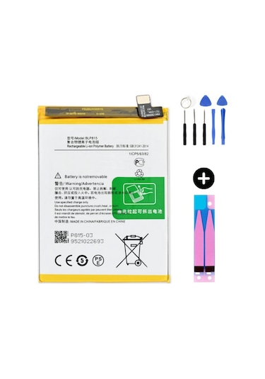 Oneplus Nord N10 5g Blp815 Uyumlu A Kalite Batarya Pil + Montaj Seti