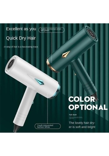 Joyhub 1200w Plastik Saç Kurutucu, Güçlü Rüzgar Taşınabilir Yüksek Güç Sabit Sıcaklık Saç Üfleyici Ynxf2q
