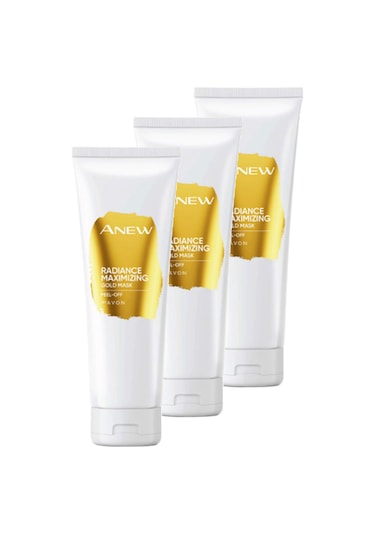 Anew Radiance Maximising Gold Yüz Maskesi 75 Ml. Üçlü Set