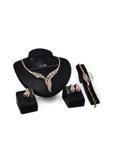 2020 Moda Kolye, Tam Takı Seti 18 Gp Sevgililer Günü