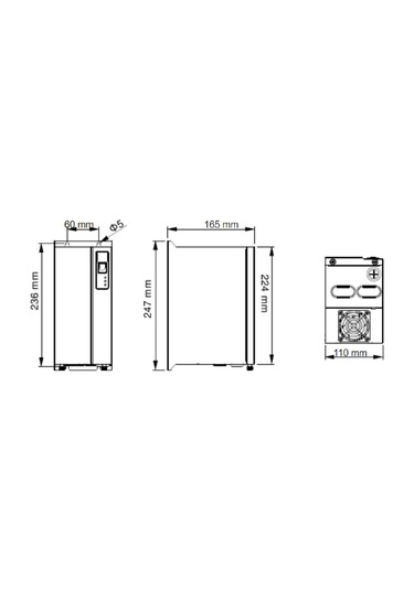 Inovance Mdbun-90-5t-ınt ,160kw/750vdc/90a Fren Ünite