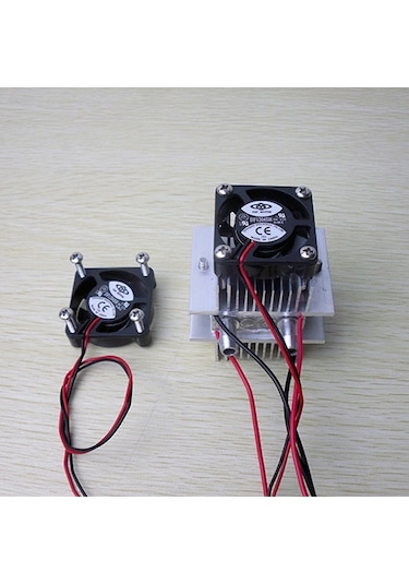 Dıy Kitleri Termoelektrik Peltier Soğutma Soğutma Sistemi Su Soğutma + Fan + 2 Adet Tec1-12706 Soğutucular