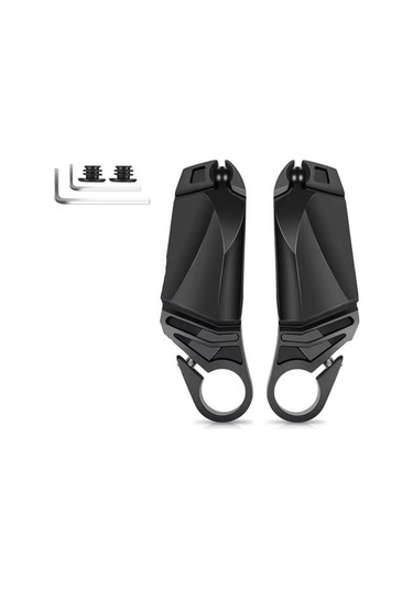 Xbyc 419 360 Dönebilir Katlanabilir Dayanıklı Gidon Boynuzlu Bisiklet Dikiz Aynası