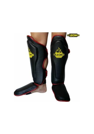 2Adımspor Leon Solid Kick Boks Ve Muay Thai Ayak Koruyucu Siyah