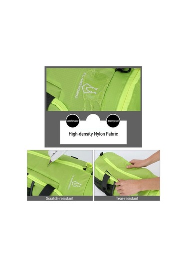 Artfulabode Yeşil Ve Spor Spor Sonu Seyahat Seyahat Omuz Naylon Katlanabilir Kadınlar İçin İçin Hafta Gece Erkekler Çantası Çantası Çantası Çantası Çantası Çantası Me Yeşil