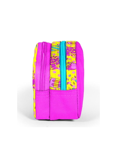 Coral High Kids Mixed Dondurma Desenli İki Bölmeli Kalem Çantası 12078