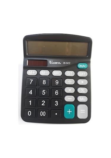 Ticon CH-5412 12 Haneli Hesap Makinesi