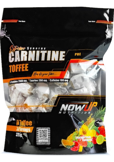 Nowup Nutrition  L-Carnitine 60 Toffe / Seasonal Fruits