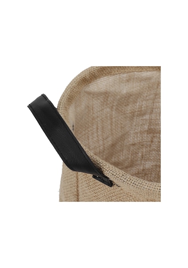 Xindoker Jüt Malzeme Çift Kollü Katlanabilir Organize Sepet - Çamaşır, Çorap, Oyuncak Ve Ev Gereçleri İçin Dayanıklı Depo Kutusu Socks