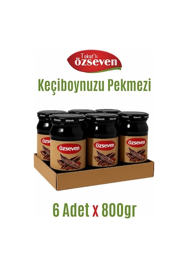 Özseven Keçiboynuzu Pekmezi 1koli 6adet X 800gr Diğer