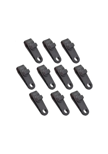 Skycity 10'lu Çadır Ve Tente Sabitleyici Klempler, Dayanıklı Nilon, Güçlü Rüzgar Direnci, Kolay Kurulum, Çeşitli Kullanim Alanlari Çok Renkli