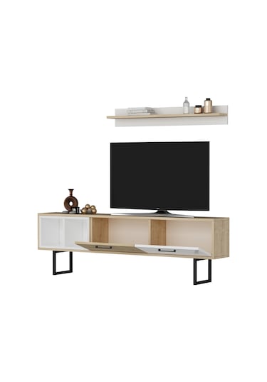 Enna Tv Ünitesi Safirmeşe Beyaz