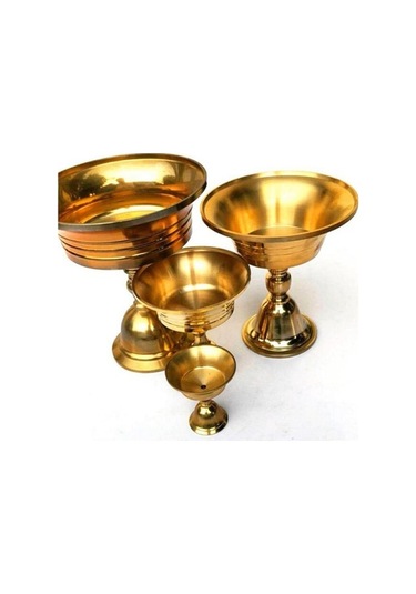 Pazly Yapımı Tutucu Suntek Mumluk Lamba Kandil Ghee El Çap-109mm Budizm Ya