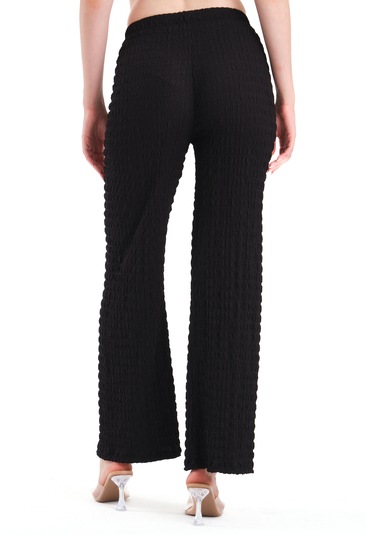 By Papi Örme Pantolon Siyah