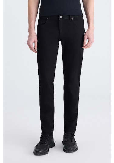 Twn Super Slim Fit Siyah Denim Pantolon 3ecj30083757m 001