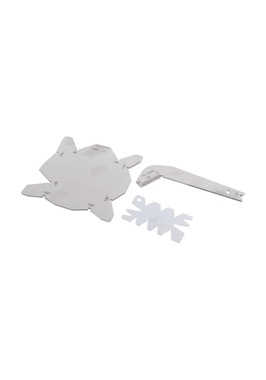 Suntek 3 Adet/takım Forets Açı Ölçer Matkap Kalemtıraş