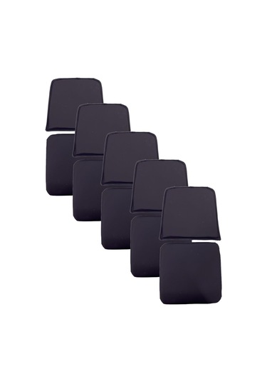 Knsz minder seti 5 li zng&mğr&uslu mor suni deri tel bar sandalyesi oturma ve sırt minderi set