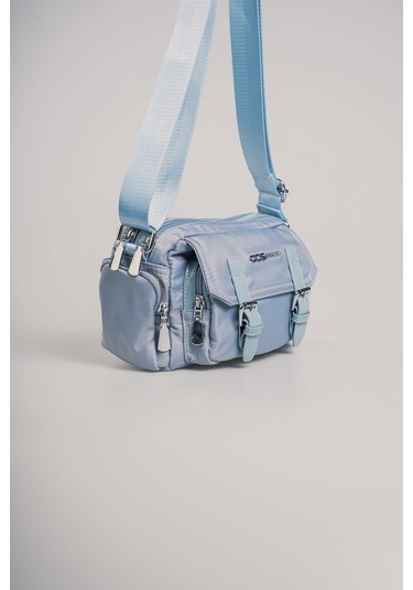 Ççs Kadın 17886 Omuz Çantası Mavi