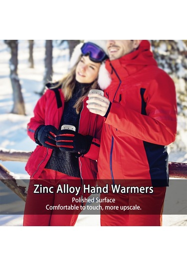 Monyee 2 Adet Dışarıda Kullanıma Uygun Çinko Alyüminyum Isıtıcı El Fırını, Rastgele Renkli Isı Saklama Çantası İle Gümüş