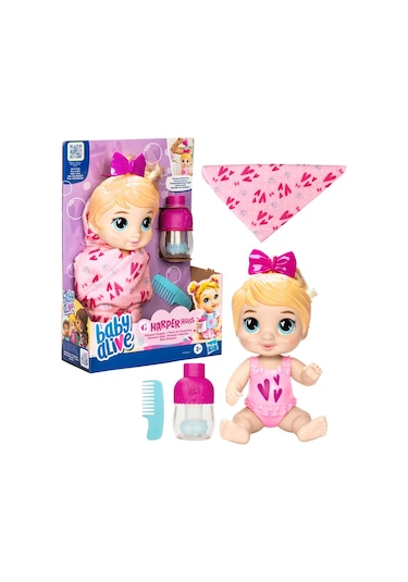 Baby Alive Bebeğimle Şampuan Eğlencesi Sarışın