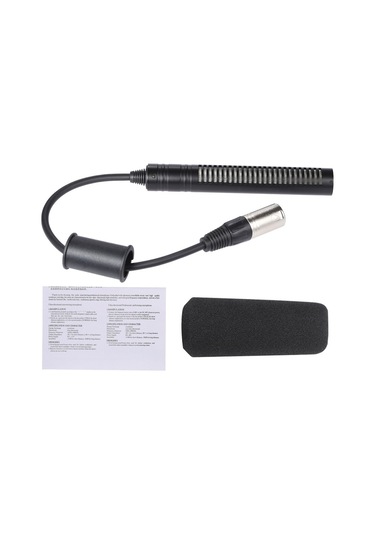 Mufunye Video Kaydı Röportaj Fotoğrafçılığı Stereo Kondansatör Tek Yönlü Mikrofon Mikrofon Sony Panosonic Kameralar İçin--xlr Arayüzü