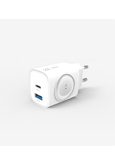 Linktech C320 22w Saat Magsafe 1 Adet Usb 1 Adet Type-c