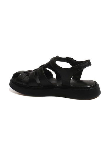 Fast Step Hakiki Deri Kadın Klasik Sandalet 621za880 001