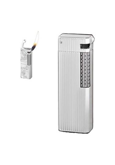 Parmida M4 Çarklı Mekanik Çakmak Gümüş