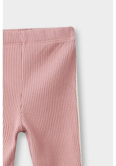 Defacto Kız Bebek Fitilli Kaşkorse Fiyonk Detaylı Tayt F8450a525aubr277 Bordo