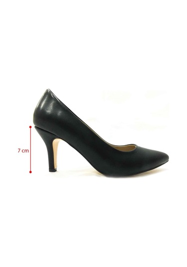 Marine Shoes 7 Cm Topuklu Ayakkabı Siyah 86 412