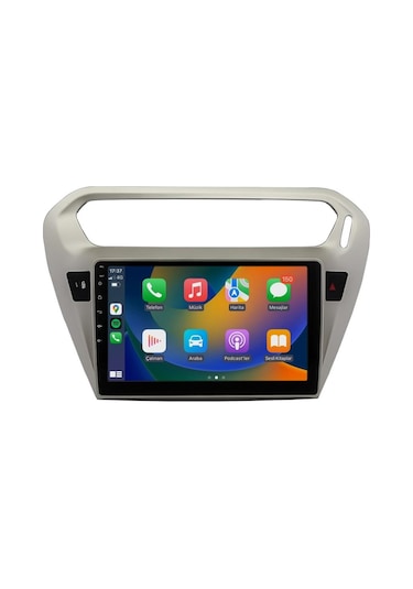 Peugeot 301 Android Multimedya Sistemi Gri 2012-2024 Clarion 4/64