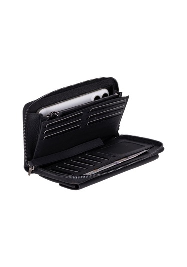 Aristo Leather Wallet Siyah