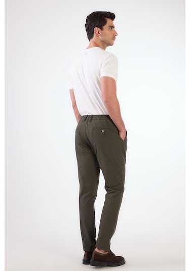 Dufy Jogger Pantolon Haki