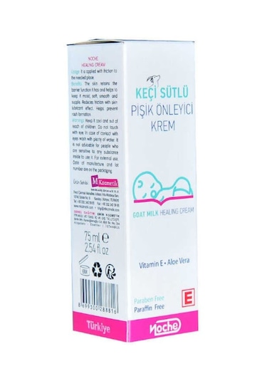 Noche Keçi Sütlü Pişik Kremi 75 ML