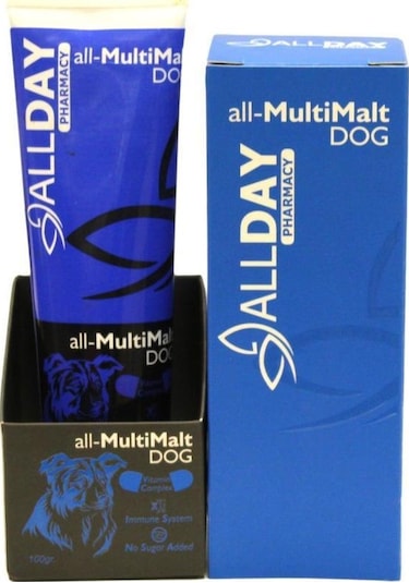Allday All-Multi Malt Dog Köpekler için Multivitamin Paste 100 G