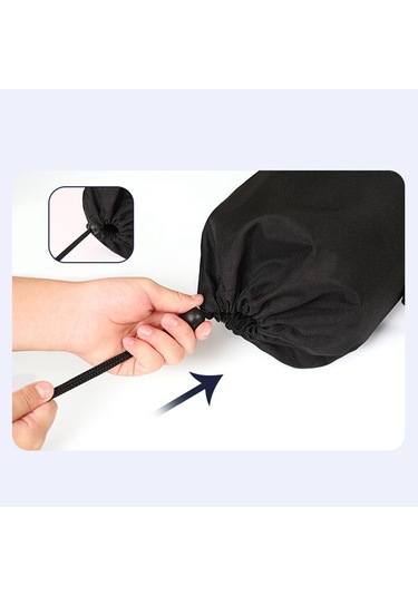 Dolıty Kamp Sandalyesi Saklama Çantası Çadır Direği 22cmx60cm Siyah