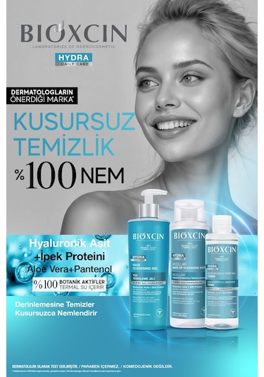 Bioxcin Hydra Yüz Temizleme Jeli 500 Ml