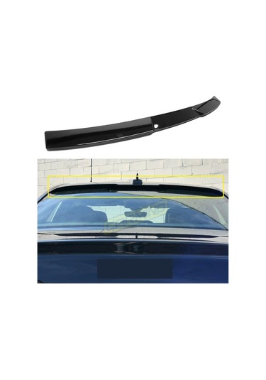 Audi A4 B9 Cam Üstü Rs Spoiler Piano Black 2017-2019